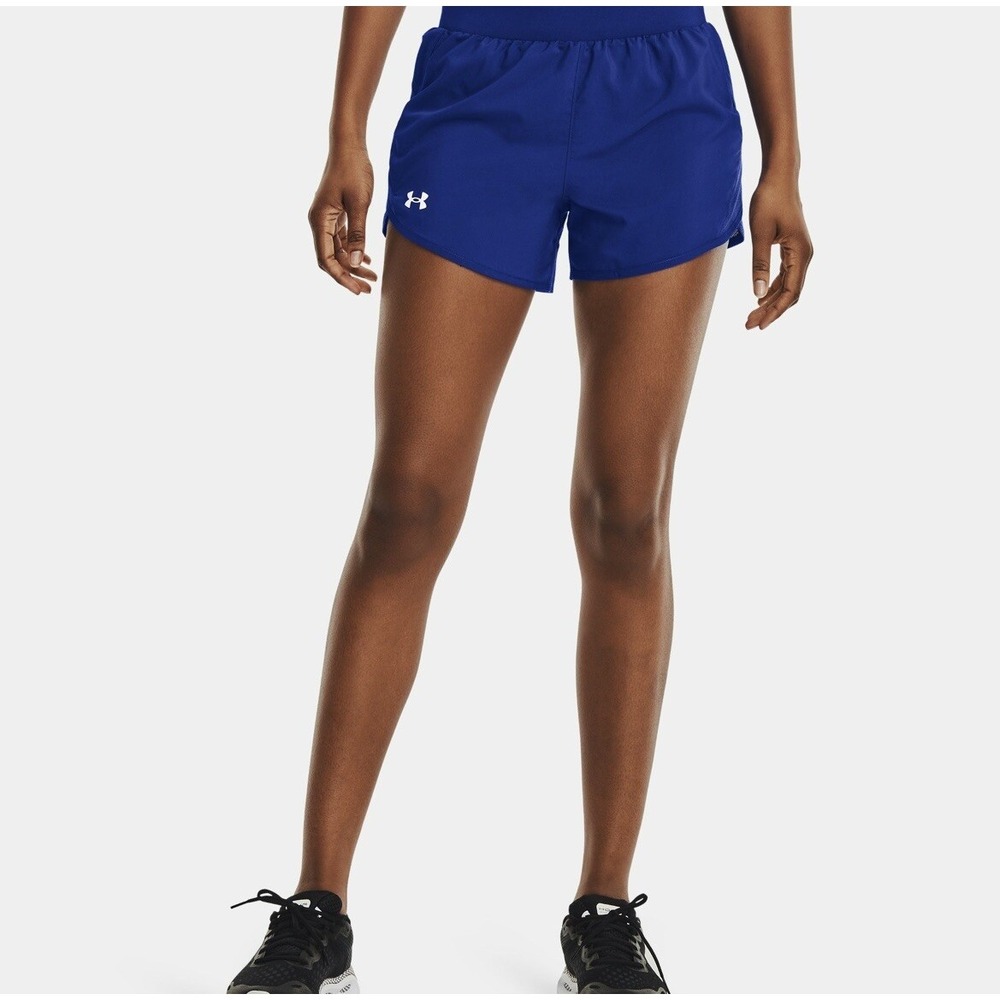 Under Armour Women's Size XL Royal Blue Lightweight UA Fly-By 2.0 Shorts NWT